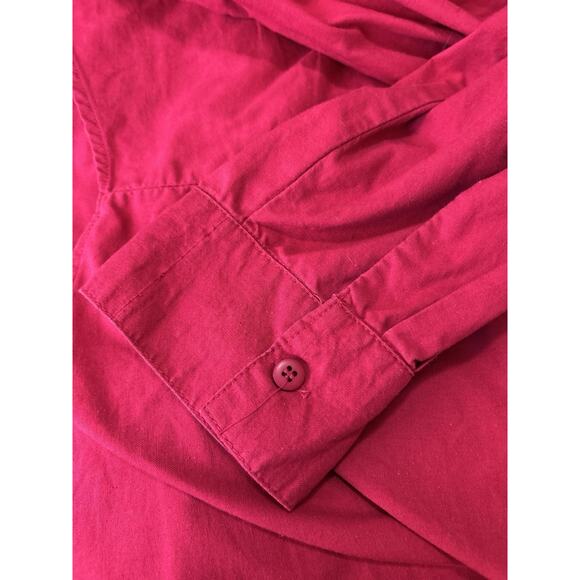 Vtg 90s Ozark Mountain Cowgirl Western Big Yoke Hot Pink Southwestern Shirt 20W - Picture 12 of 12